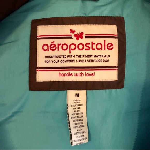 Aeropostale Sleek Full Zip Puffer Vest - Picture 5 of 6